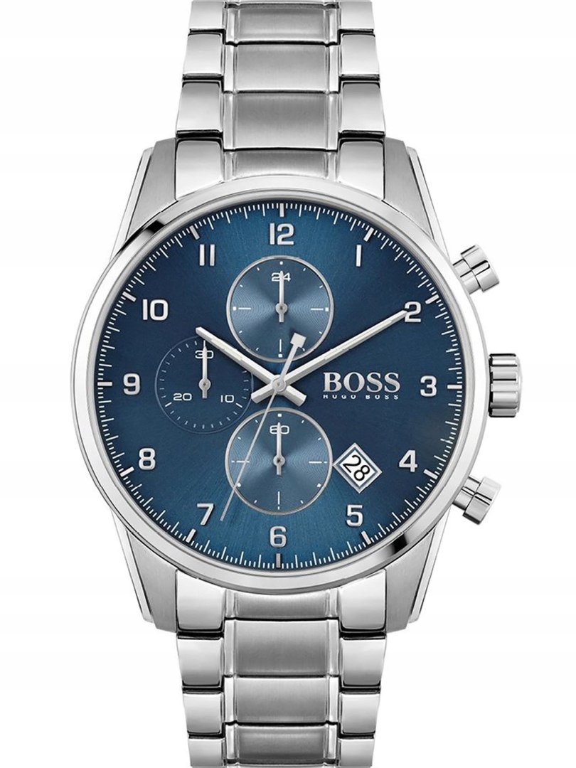 Zegarek Męski Hugo Boss 1513784 Skymaster Dark Blue (zh039a)