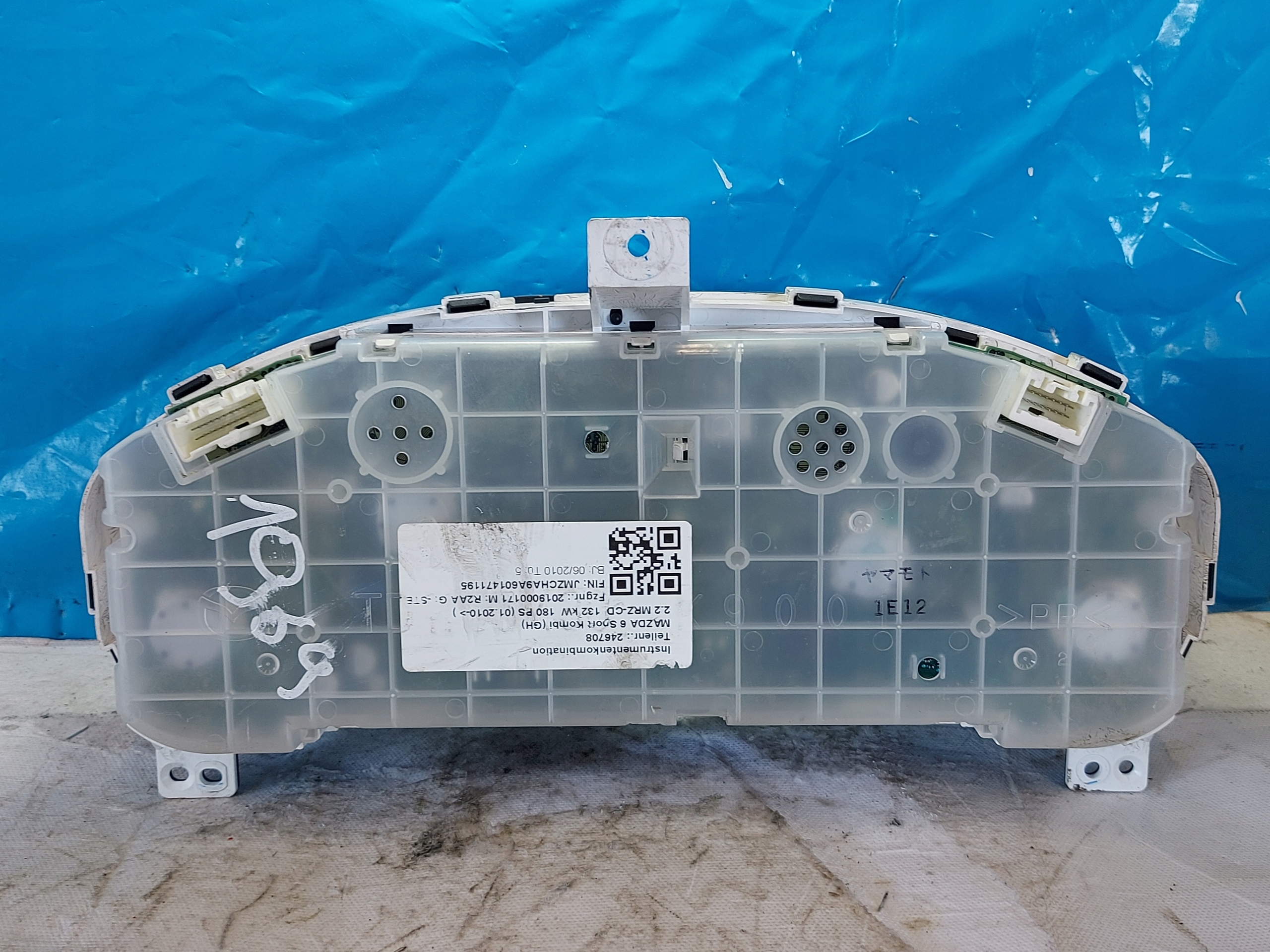 dials clock MAZDA 6 2.2 CDTI 3BGDK2B
