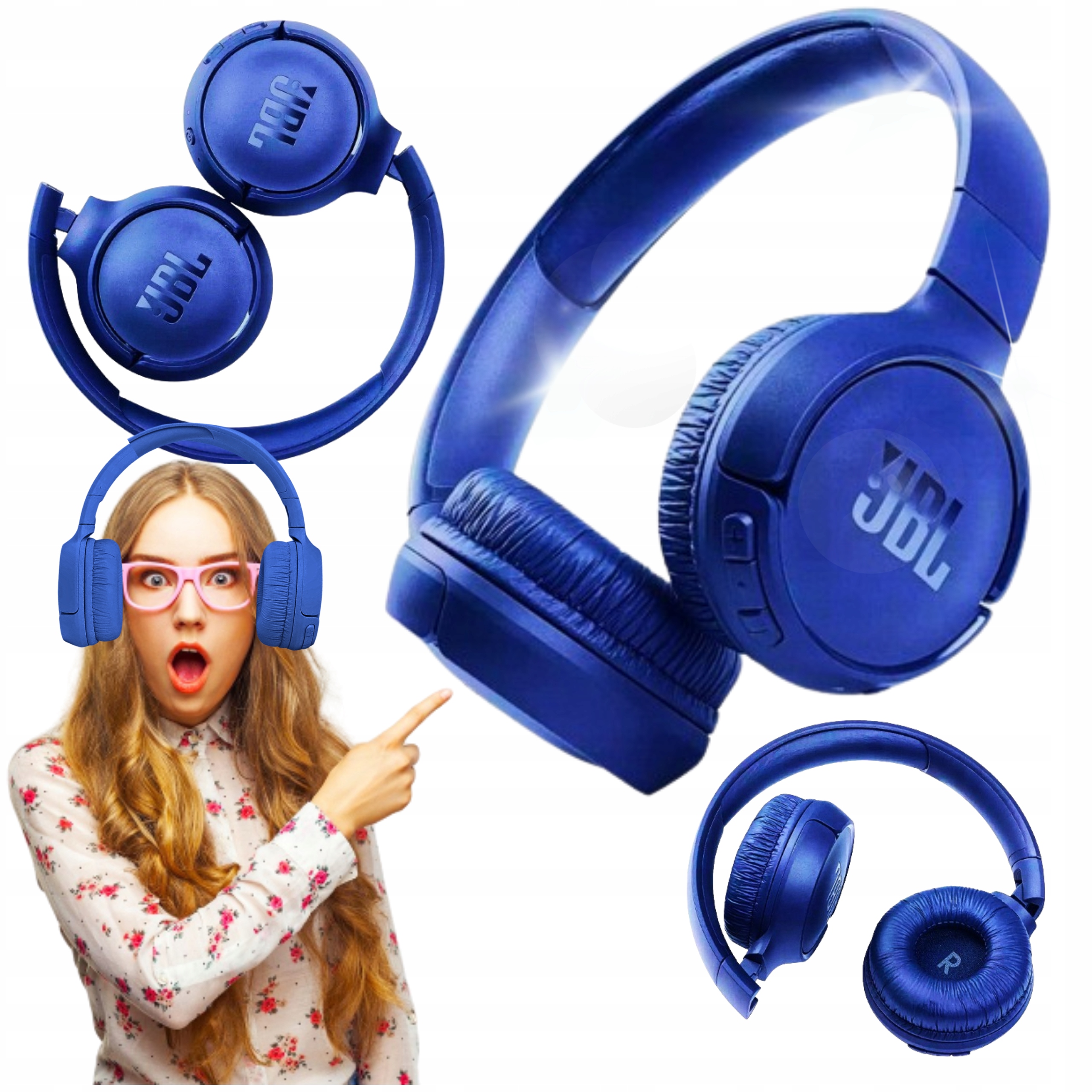 Bezdrátová Sluchátka Jbl Bluetooth Do Uší Tws Jbl Tune 510 Bt Modrá