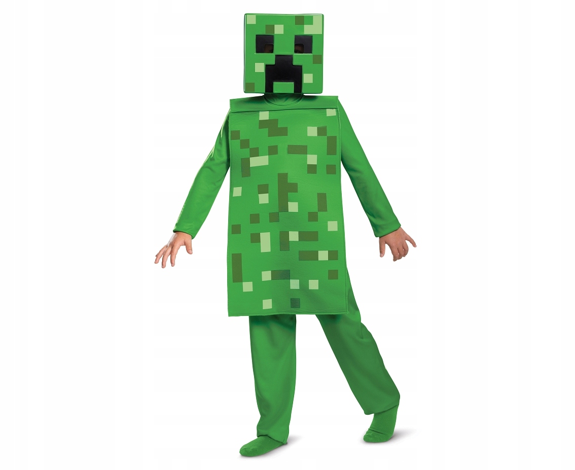 

Strój Kostium Creeper Minecraft Przebranie 4-6 lat