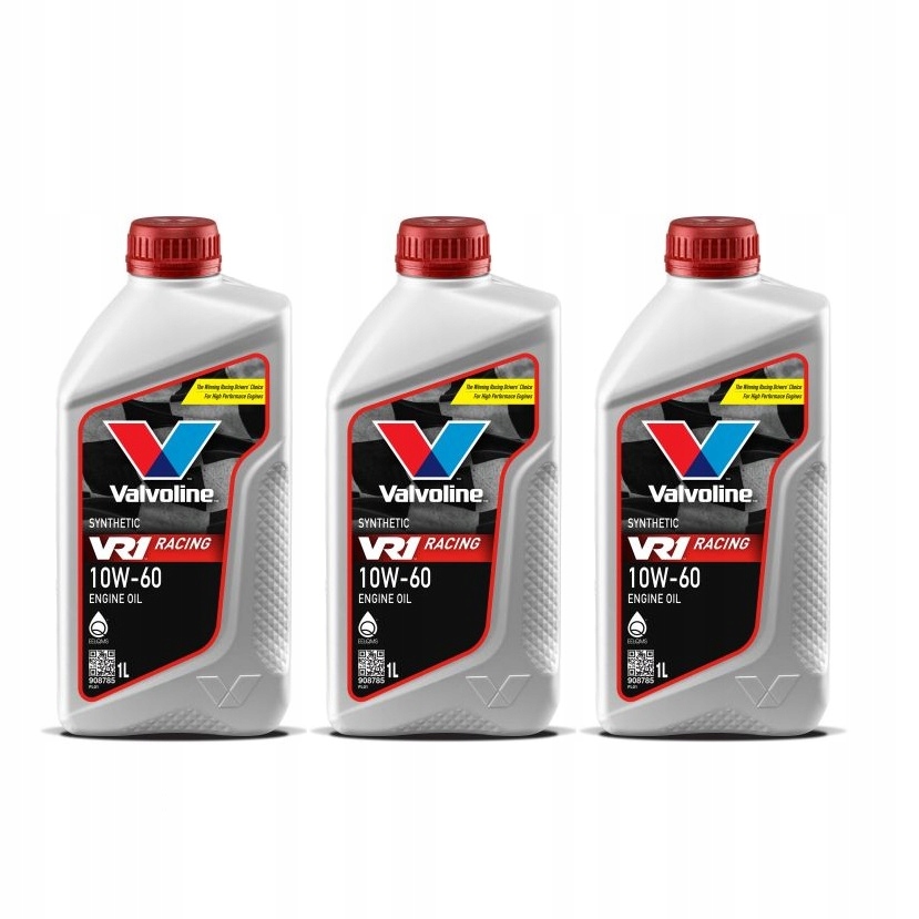 Valvoline VR1 Racing 10W60 olej silnikowy 908785 x 3szt 3L