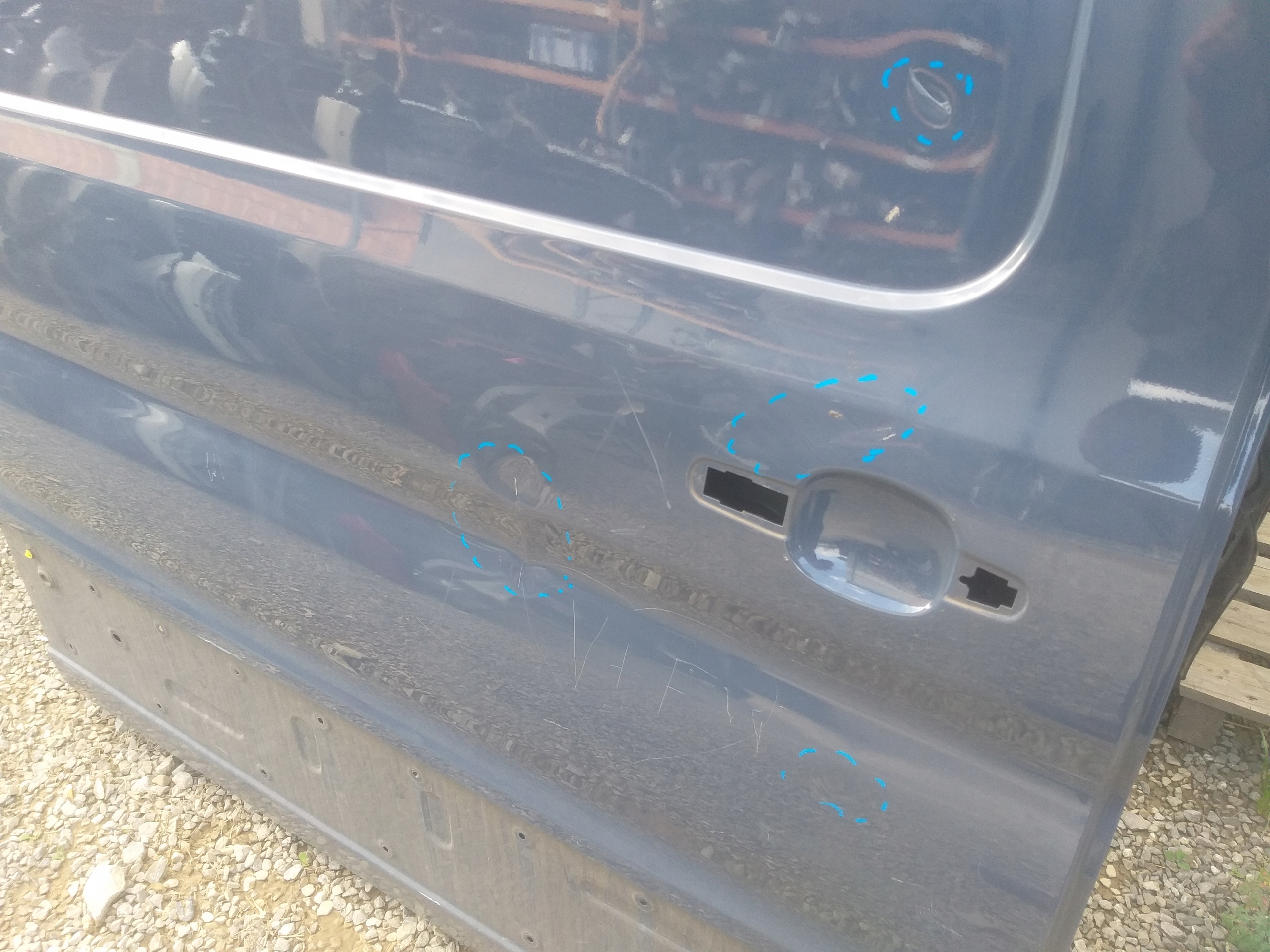 tür heck rechts FORD TRANSIT MK8