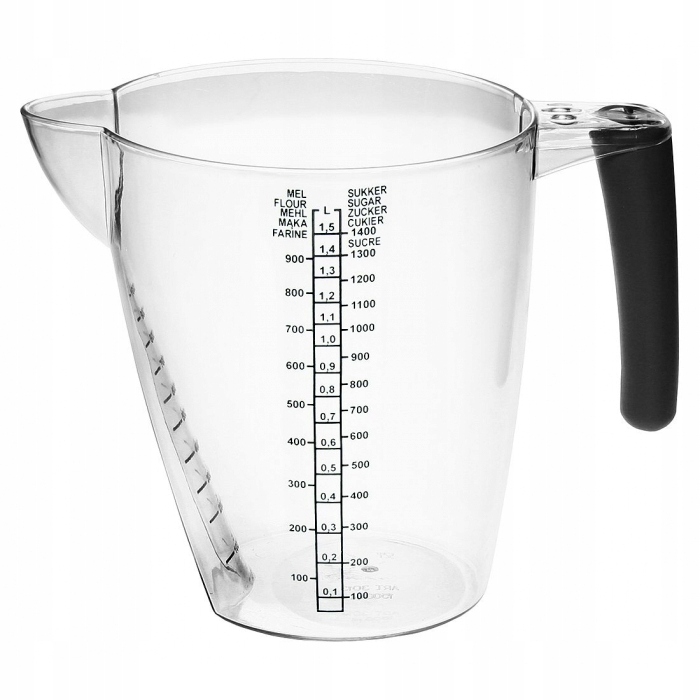 

Dzbanek pojemnik z miarką plastikowy 1,5L