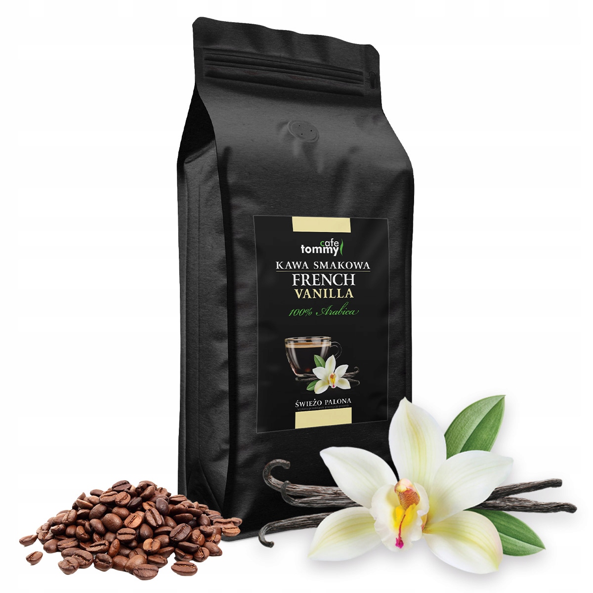 Tommy Cafe Káva French Vanilla 1 kg
