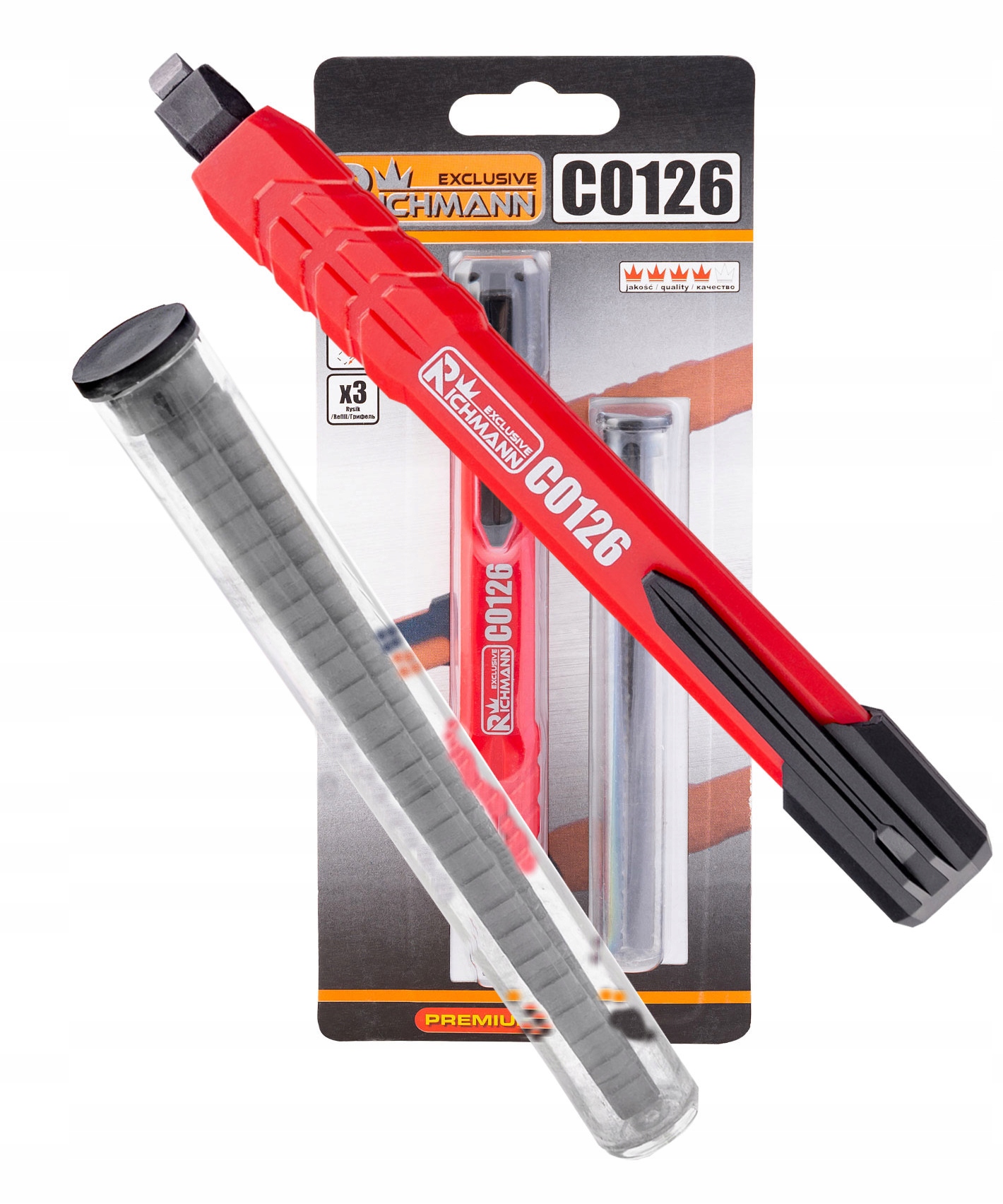 

Ołówek Stolarski Mechaniczny Hb 5mm Richmann C0126