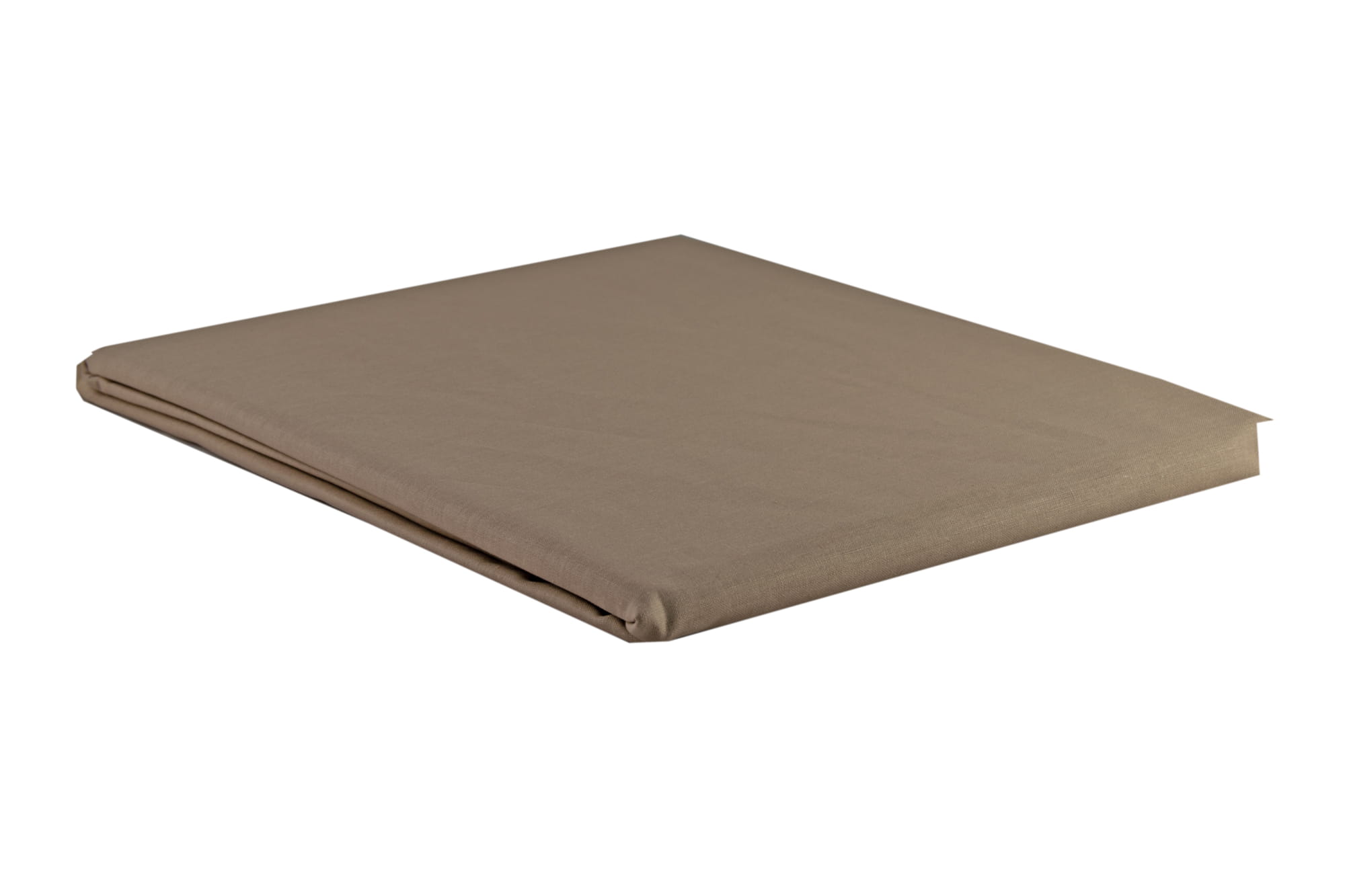 

Prześcieradło z bawełny bez gumki Brąz 160X200