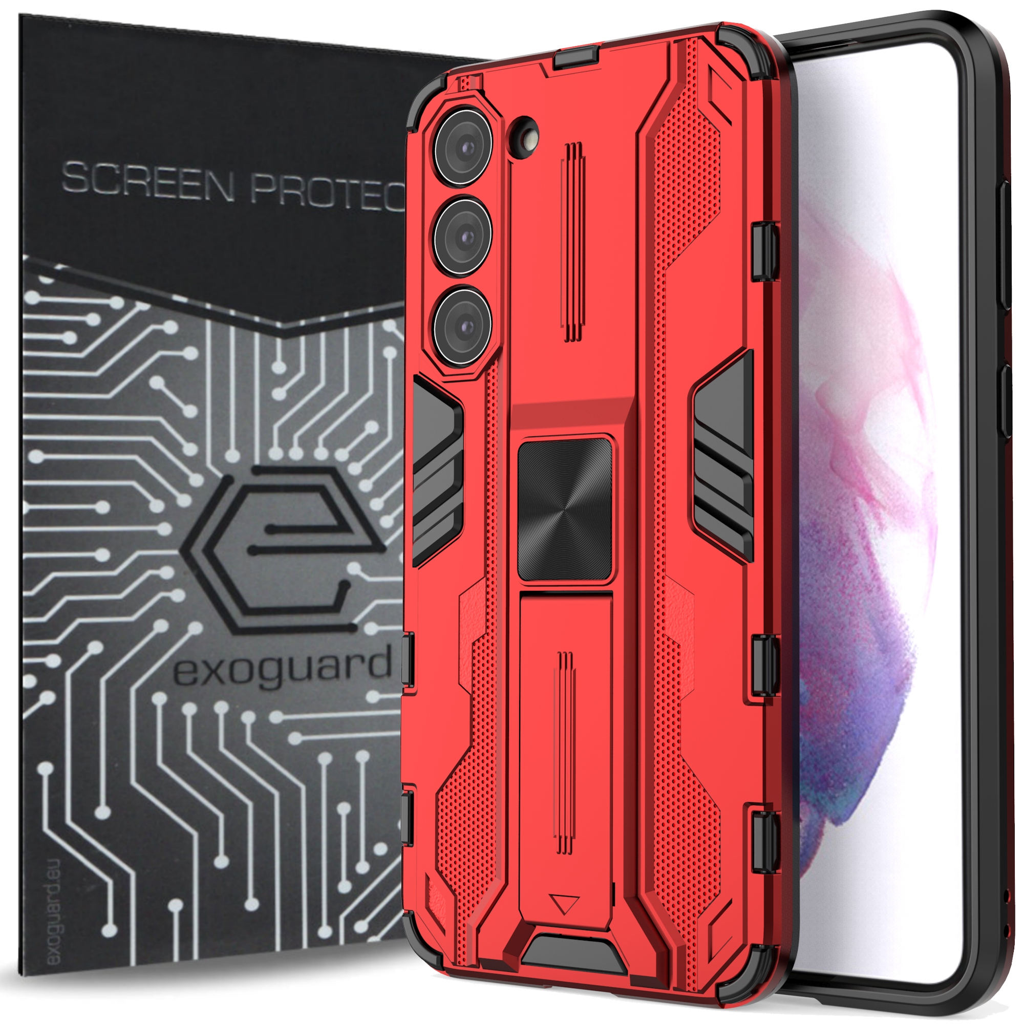 

Etui Pancerne+szkło do Samsung Galaxy S23+ Plus