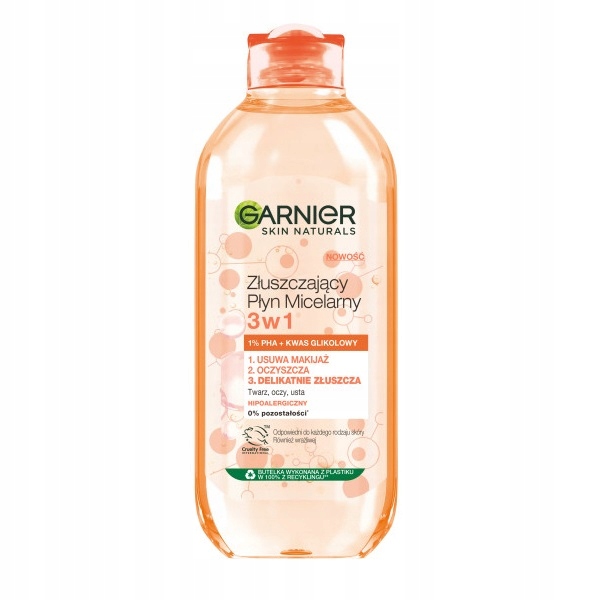 

Garnier Skin Naturals kwas glikolowy płyn 3w1