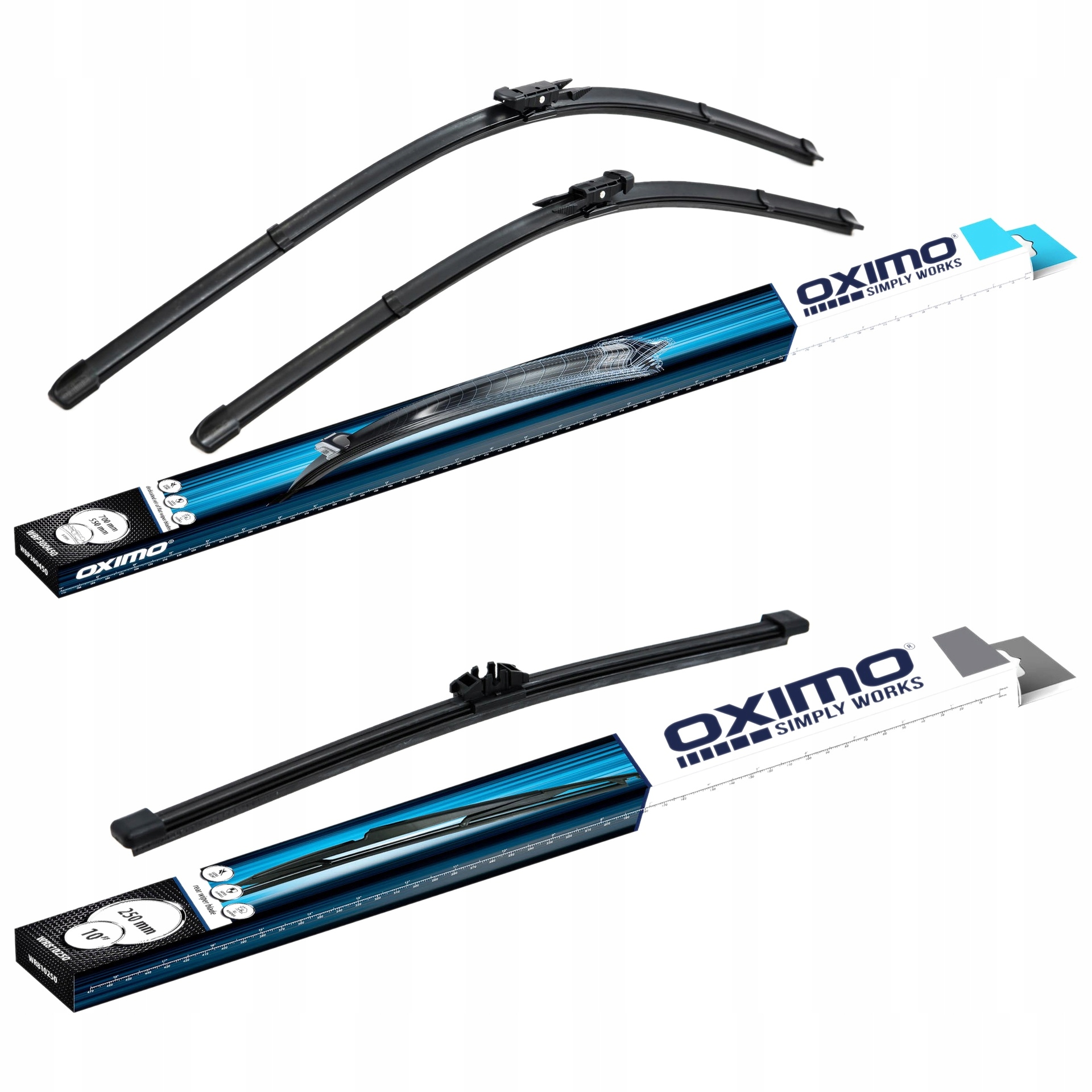 Wycieraczki do szyb Oximo Citroen C5 III Break Kombi 02.08-05.17 Przód+tył