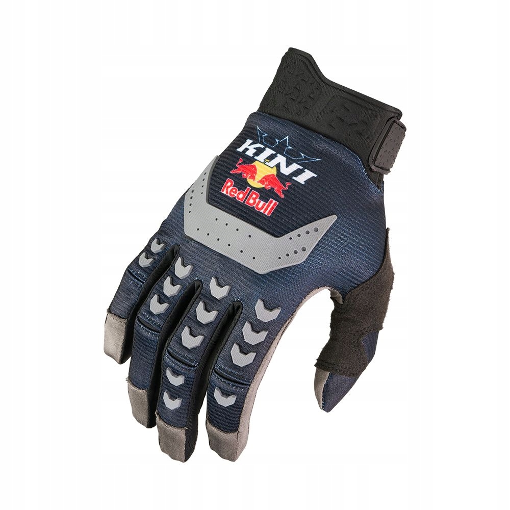 Priedušné rukavice Moto Cross Kini Red Bull MXC 1.0 anthracite L 22cm