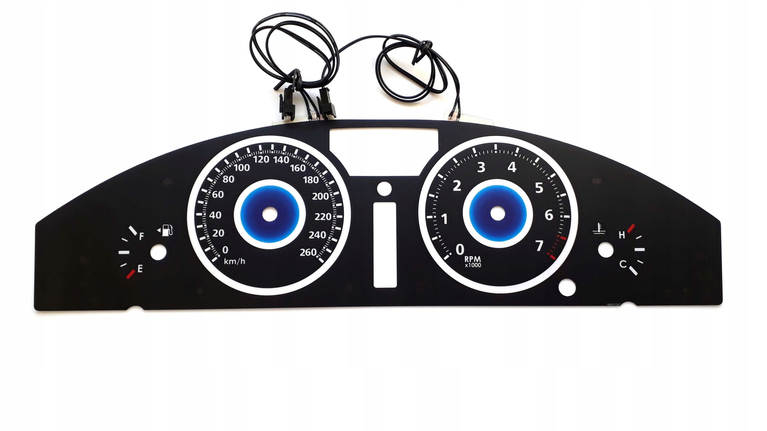 Chrysler 300C диски счетчика INDIGLO узор 2 MoMan