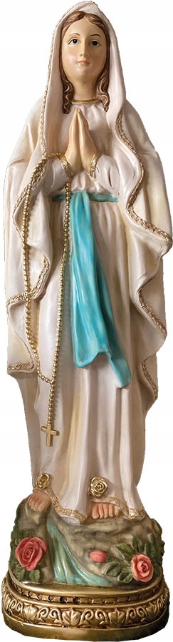 Figurka Božia Matka Z Lourdes 80 CM Vysoká – Ručne Maľovaná – Krásna