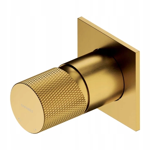 Contour podomietková sprchová batéria, zlatá brúsená