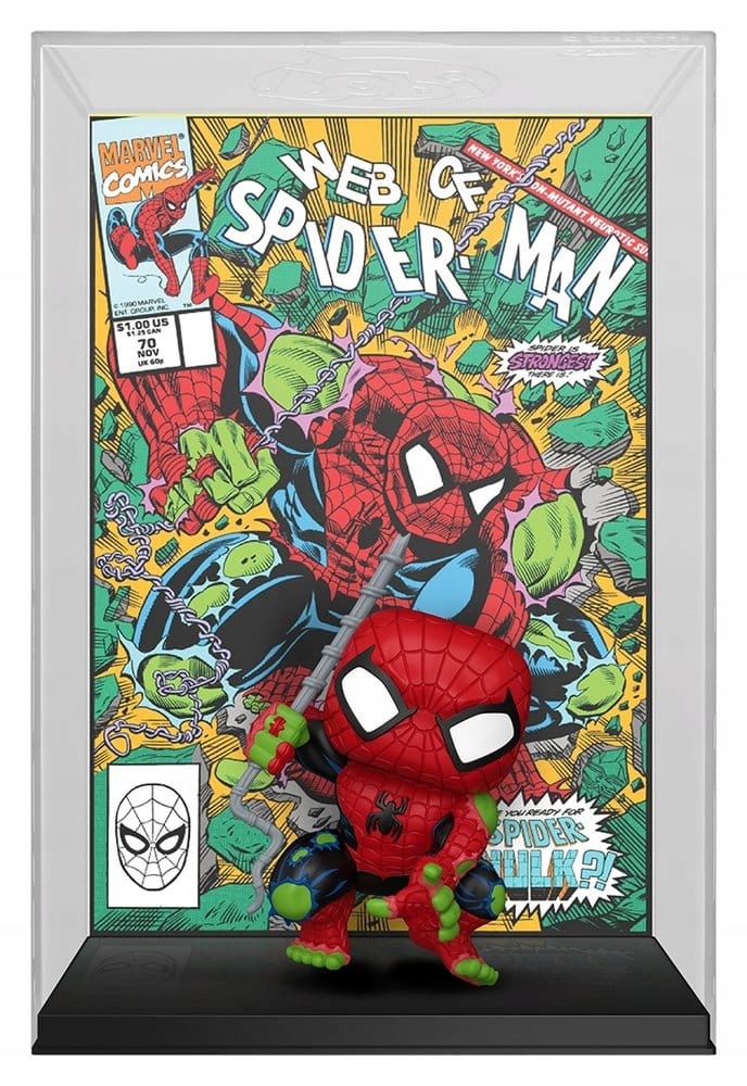 Marvel Pop! Komiksové obaly Vinylová figurka Web of Spider-Man #70 (Spider-Hulk) 9