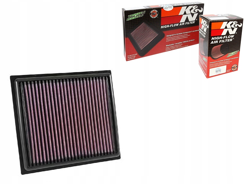 KN33-5034/RS6 - KN FILTERS СПОРТИВНИЙ ПОВІТРЯНИЙ ФІЛЬТР ЗОВНІШНЯ ДОВЖИНА
