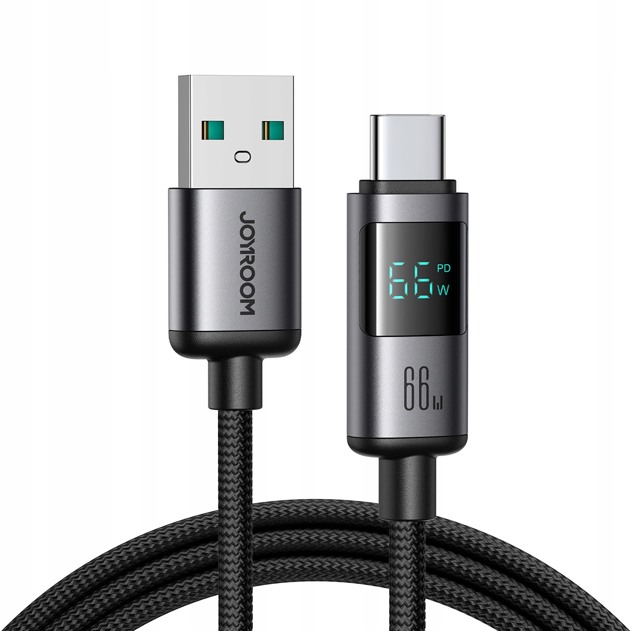 Kabel Joyroom S- A16 Pro Prism Series 66W Usb- A Usb- C z wyświetlaczem
