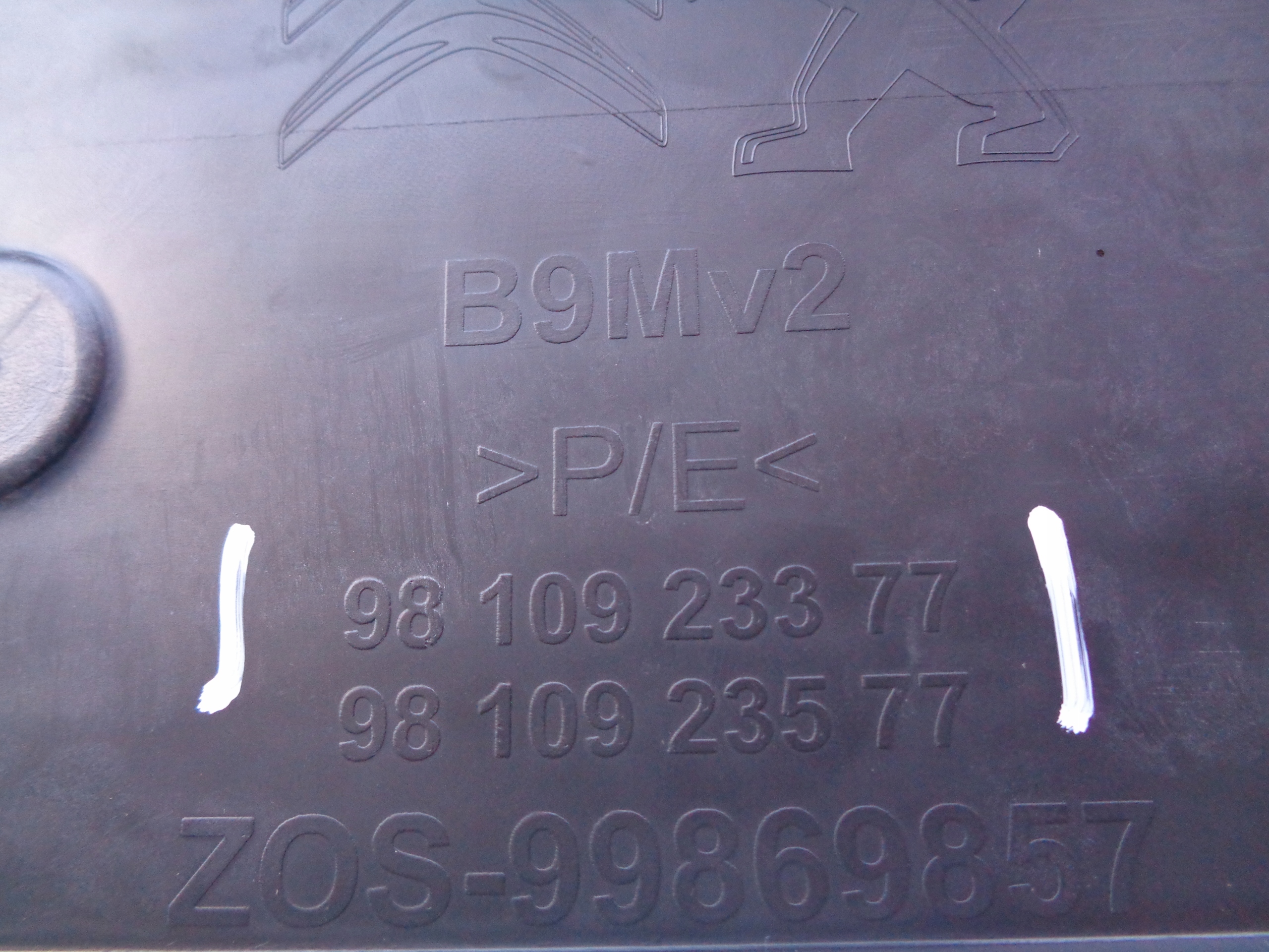 NO-WY-- front bumper CITROEN BERLINGO PARTNER 14- LIFT NR 48851