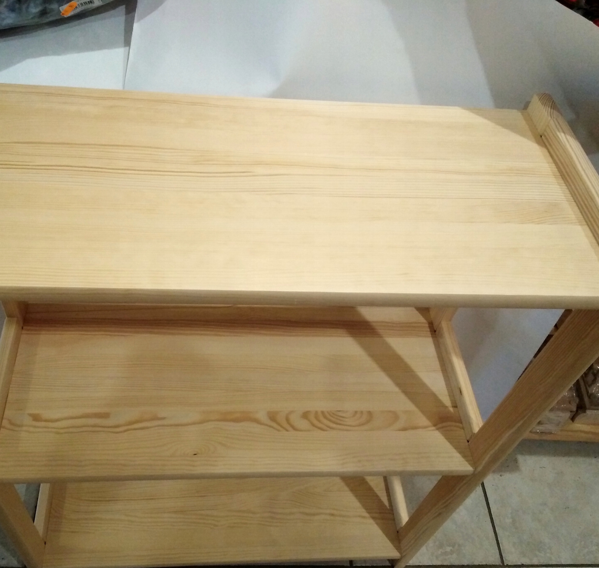 Regał ażurowy z drewna sosnowego 4 półki Kod producenta 21