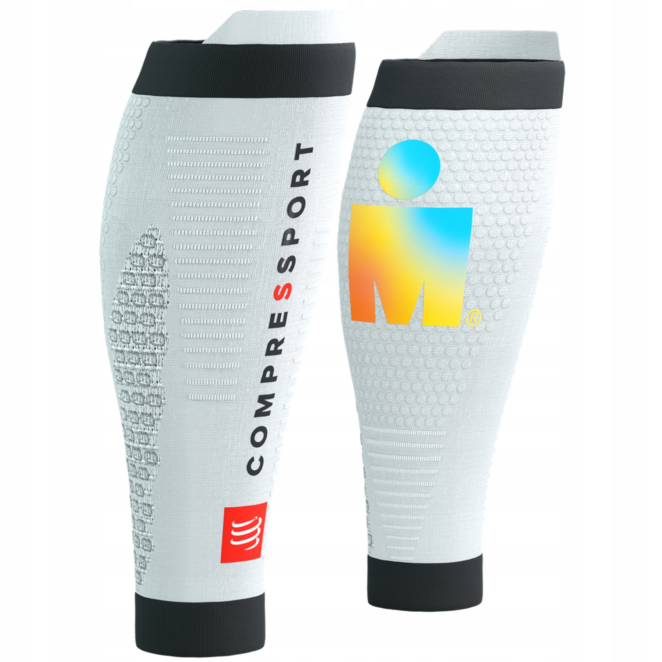 Opaski Kompresyjne na Łydki Ultralekkie Compressport R2V3 Ironman 2025 T1