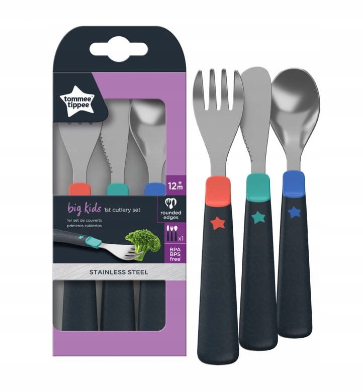 

Tommee Tippee Pierwsze Sztućce Metalowe 12m+ 1871