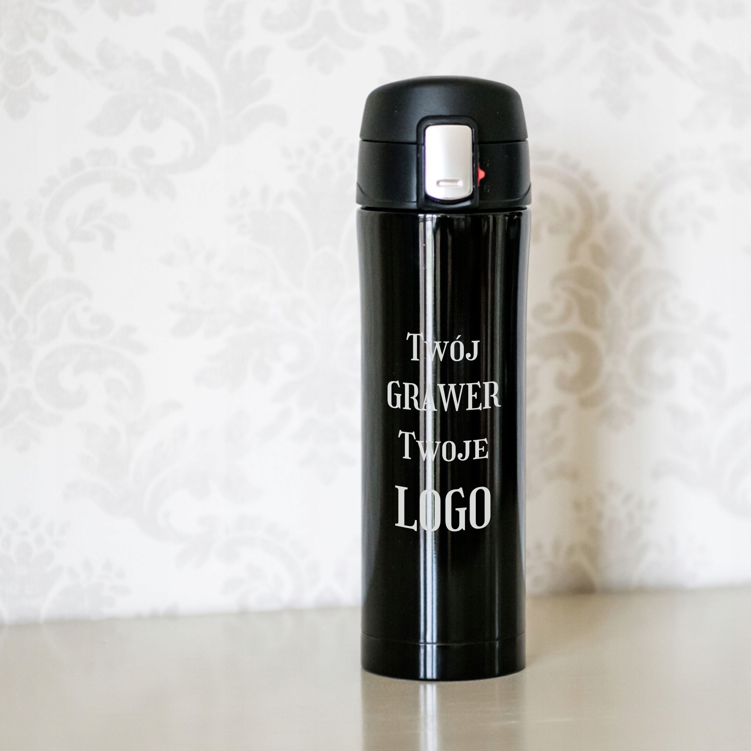 Kubek termiczny z własnym GRAWEREM DŁUGO TRZYMA TEMPERATURĘ TWOJE LOGO Marka inna marka