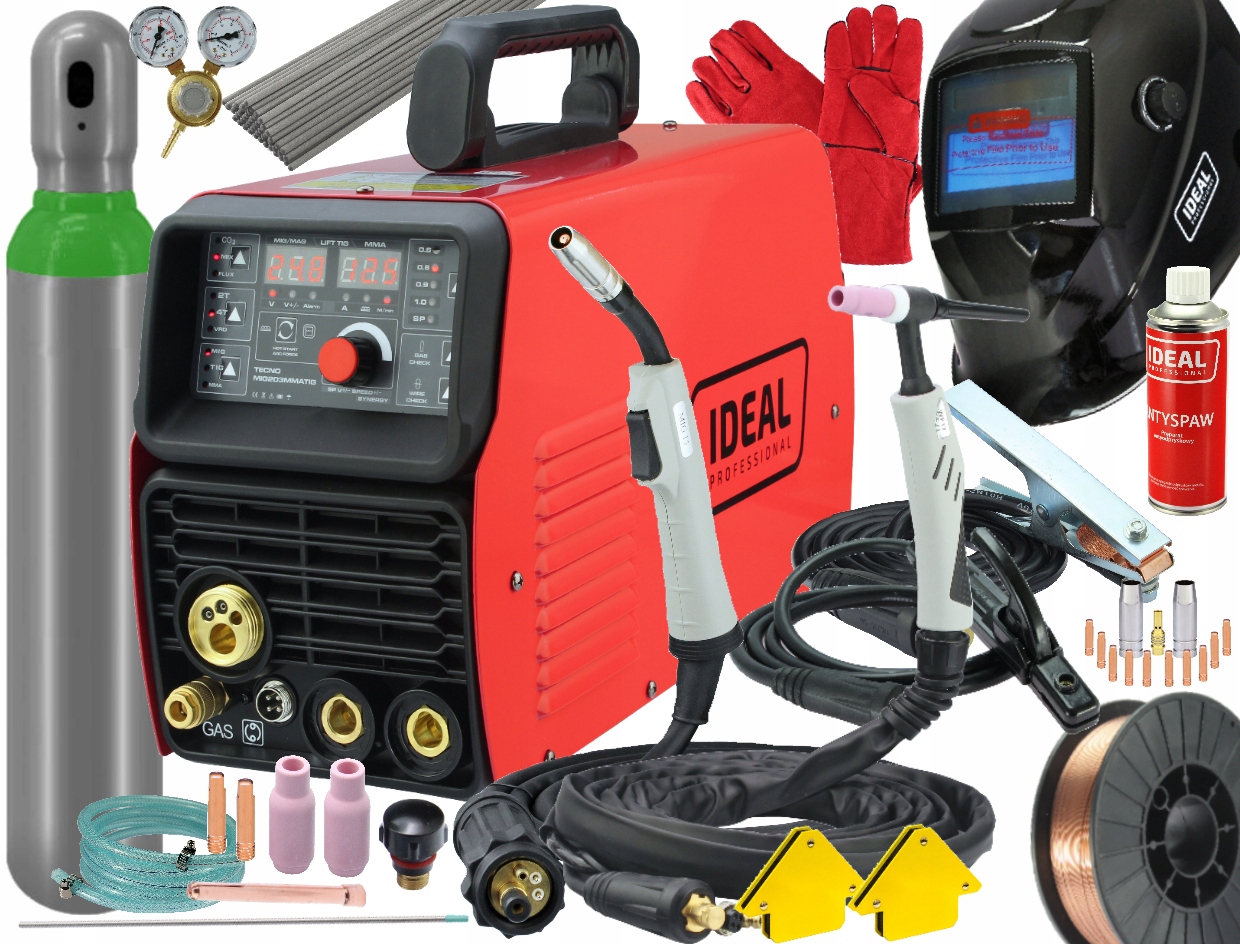 

Spawarka Mig Tecnomig 203 Synergia Ideal +tig Zest