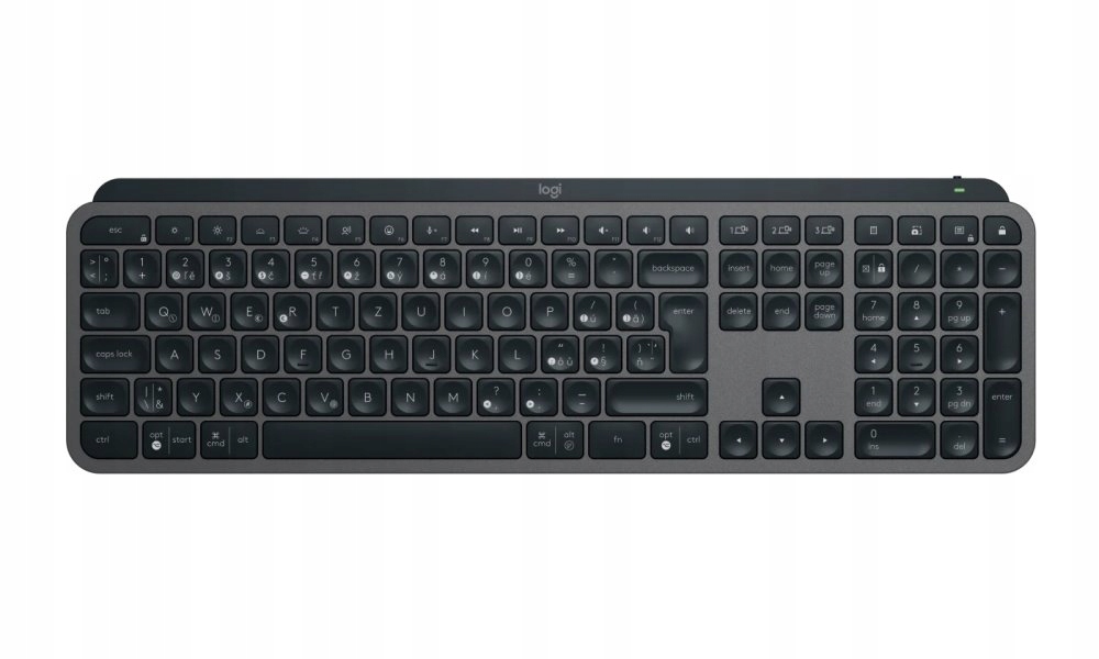 Logitech klávesnice MX Keys S/ bezdrátová/ Bluetooth/ Usb-c/ Cz-sk layout/