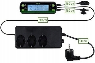 Levně Trixie Termostat/Časový hygrostat