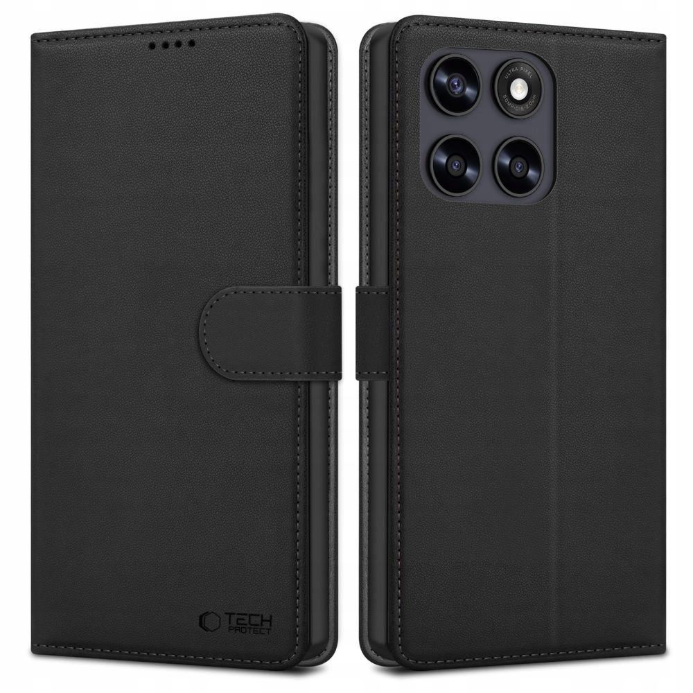 Tech- Protect Wallet Motorola Moto G67 G77 Black Tech- Protect