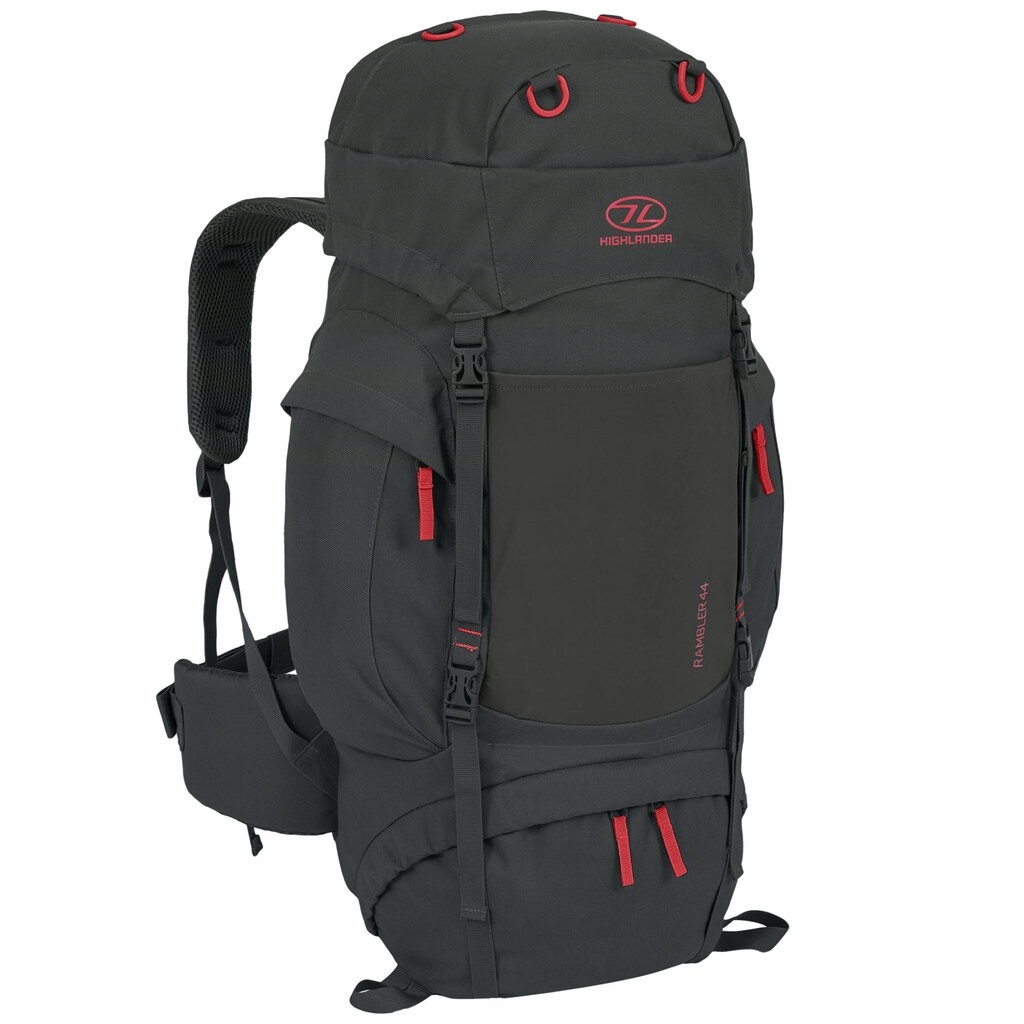 Plecak turystyczny trekkingowy Highlander Outdoor Rambler 44 l Charcoal