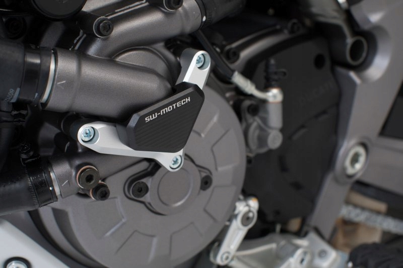 Kryt Vodnej Pumpy Sw-motech Ducati Models Silver/black
