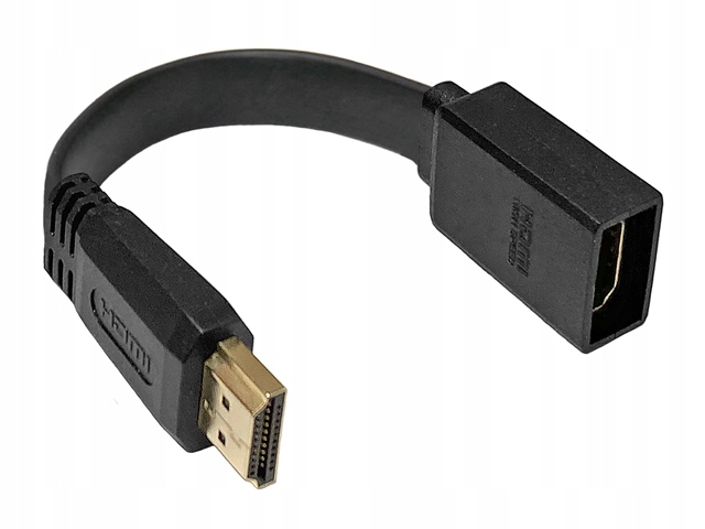 

Przedłużacz Hdmi wtyk-gniazdo 4K Uhd 0.1m