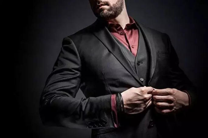 BRANSOLETKA MĘSKA SKÓRZANA RZEMYK SKÓRZANY BRANSOLETKI STAL SZLACHETNA Splot Inny splot