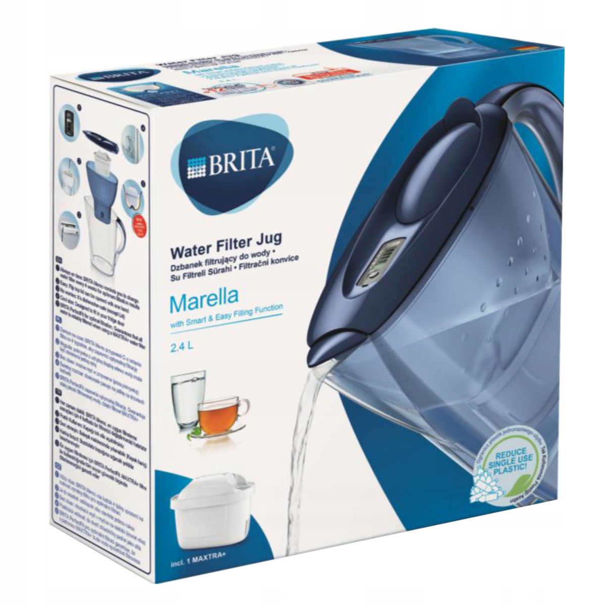 

Dzbanek Brita Marella Cool 2,4 L + Wkład Wymienny
