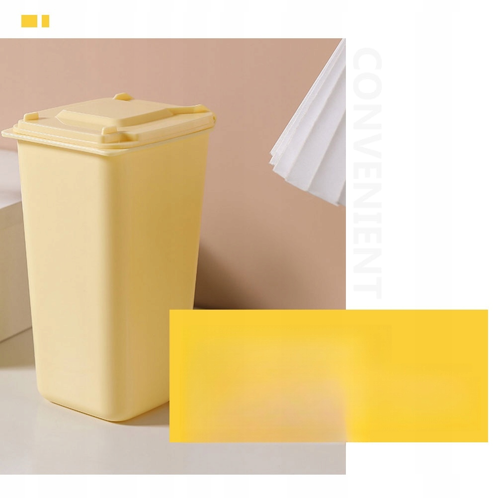 KOSZ NA ŚMIECI ZEWNĘTRZNY KOSZ NA ŚMIECI DO BIURA SAMOCHODOWEGO Materiał inny