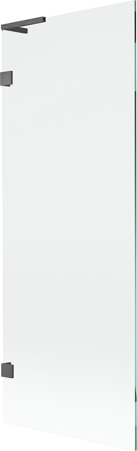 Mexen Lunar L vanová zástěna jednokřídlá 70 x 150 cm, transparentní, kartáč