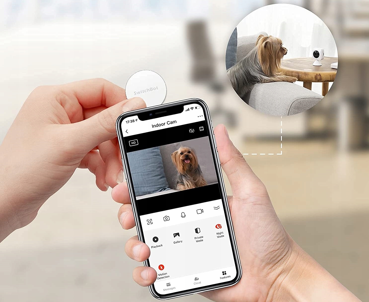 SwitchBot Tag NFC inteligentny przycisk SmartHome EAN (GTIN) 850007706586