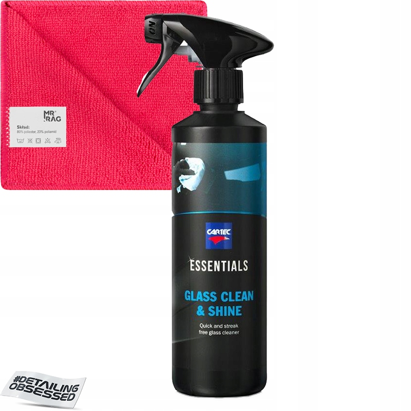 

Cartec Essentials Glass Clean & Shine 500ml