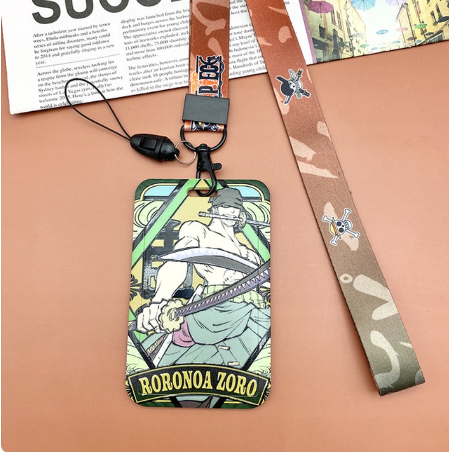 CASE ETUI DO IDENTYFIKATORA ONE PIECE ZE SMYCZĄ X2