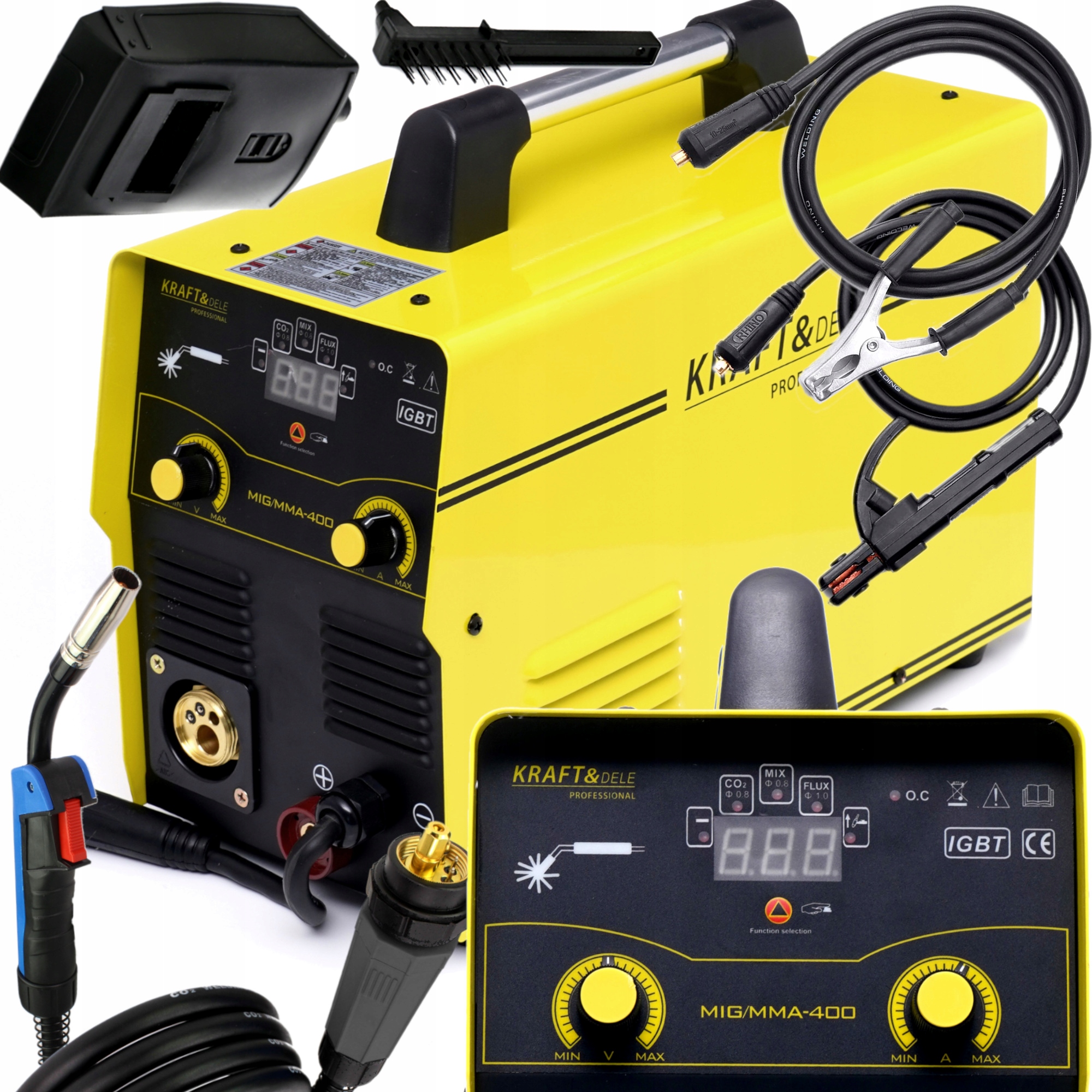 SPAWARKA MIGOMAT PÓŁAUTOMAT SPAWALNICZY 40-400A KRAFT&DELE SUPER JAKOŚĆ
