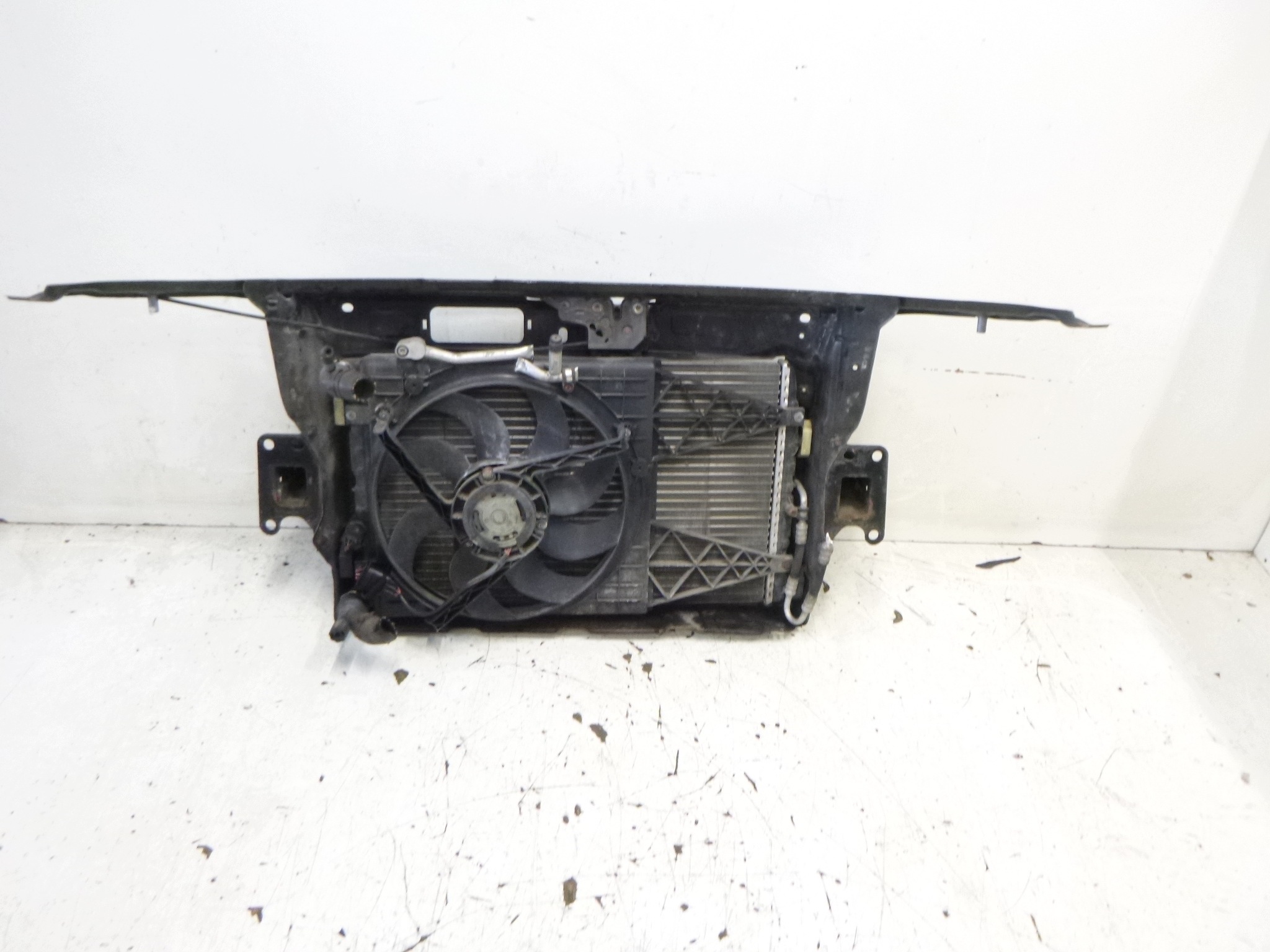 support panel for radiators pillar radiator SKODA FABIA II 2 1.4B 07-14 KOMPLET