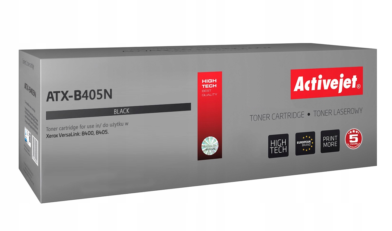 

Toner Activejet Do Xerox 106R03585 B400 B405 25K