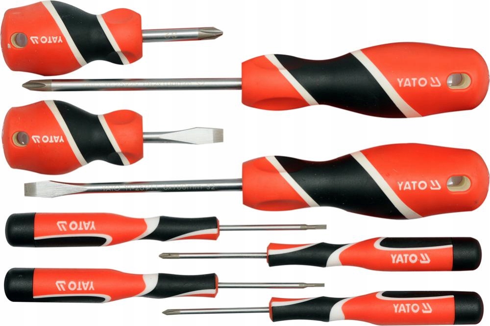 Zestaw wkrętaków 8szt - Yato A2S