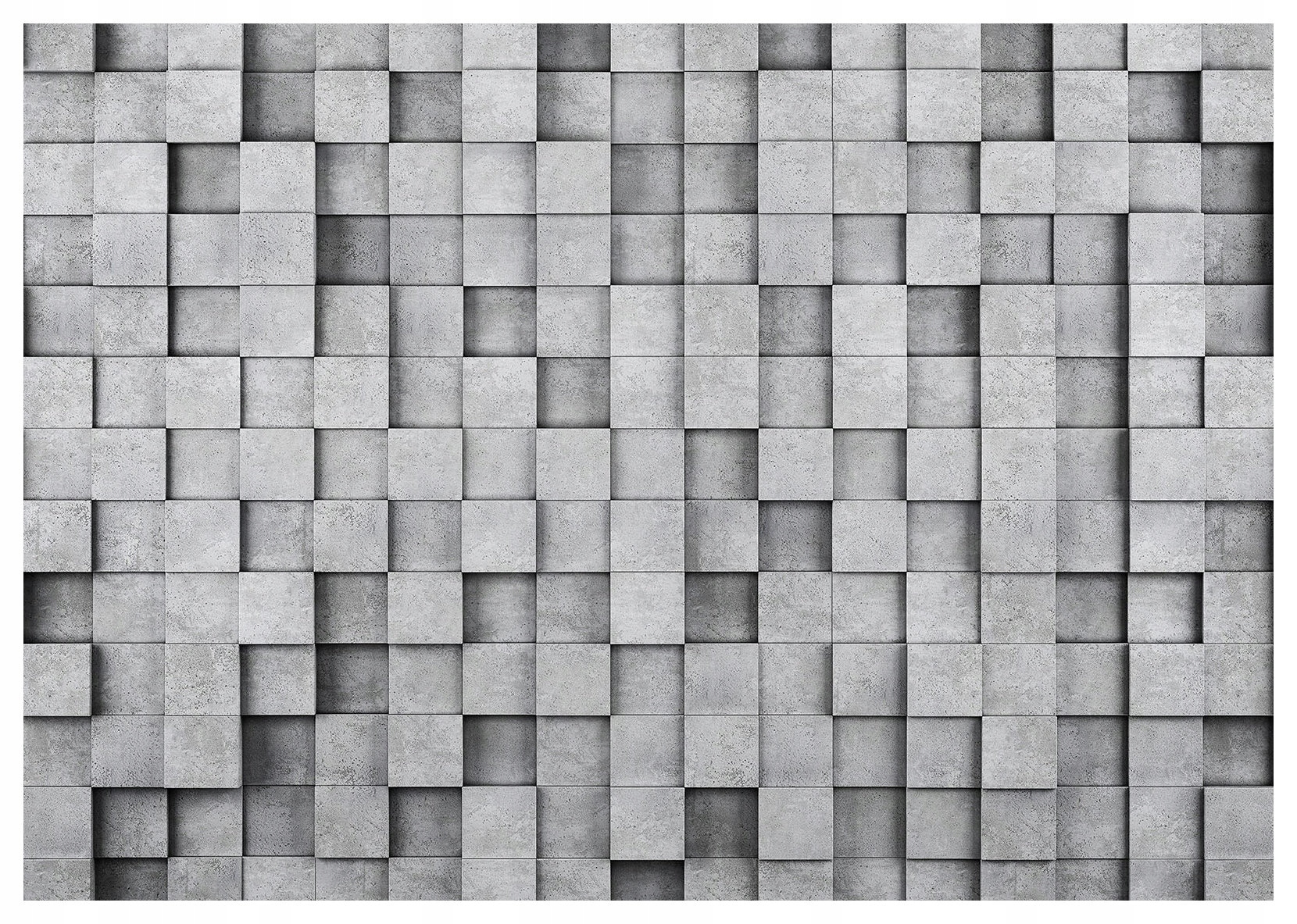 Vliesová fototapeta Šedé kostky abstrakce geometrie 400x280 lepidlo