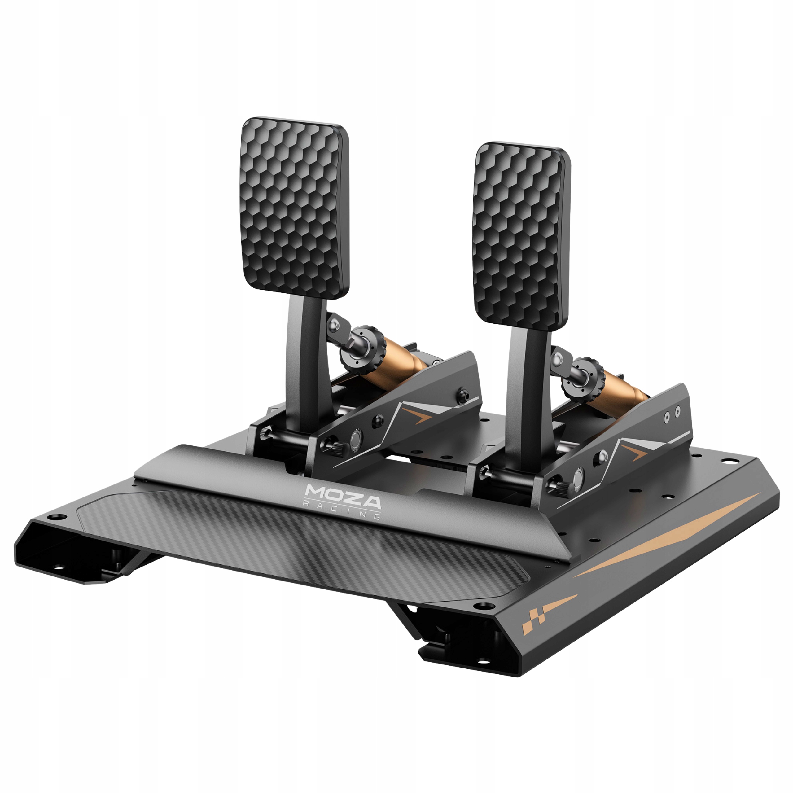 Moza Racing CRP2 RS066 plynové pedály brzda Load Cell Pc Xbox hliník