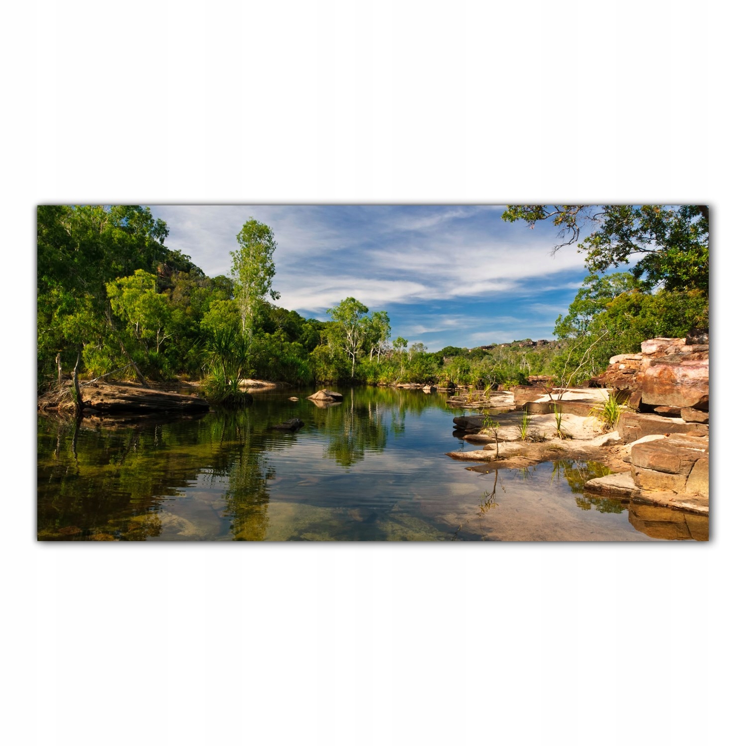 

Obraz na szkle Foto Park Jezioro Krajobraz 120x60