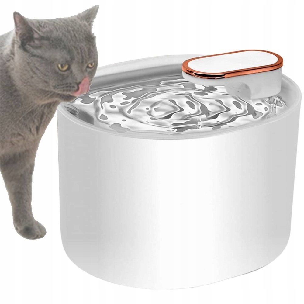 Levně Velkoobjemná Chytrá Nápojová Fontána Pro Kočky A Psy, Tichá A Účinná