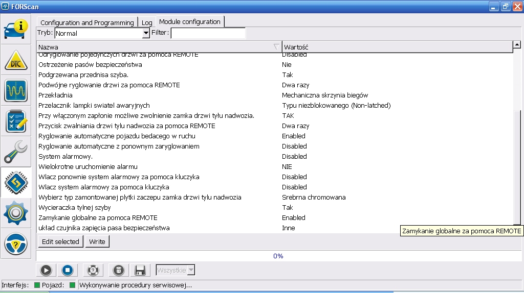 INTERFEJS VGATE vLINKER FS FORSCAN FORD MAZDA HSMS Marka Vgate