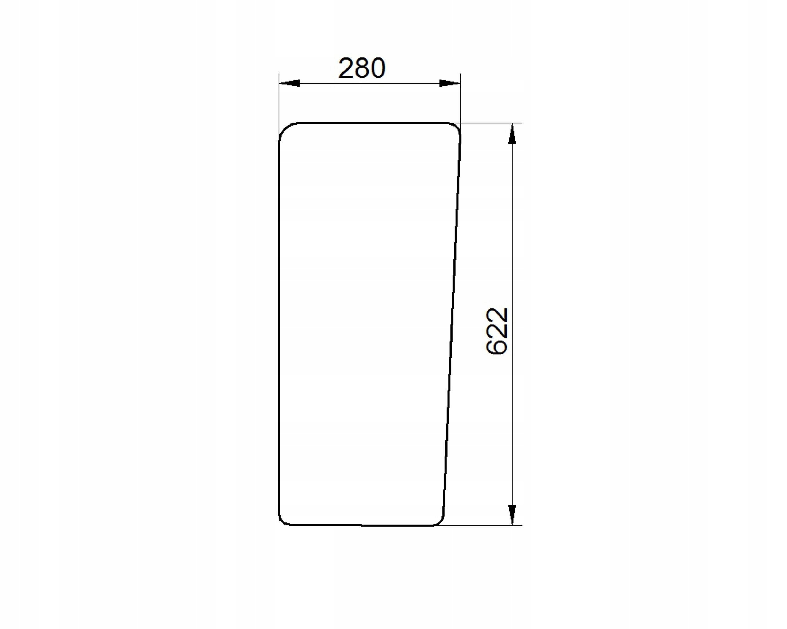 sklo Deutz Lamborghini Same přední 00097697030