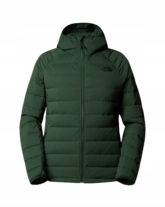 Pánská bunda The North Face Lhotse péřová zimní zelená prošívaná vel. S